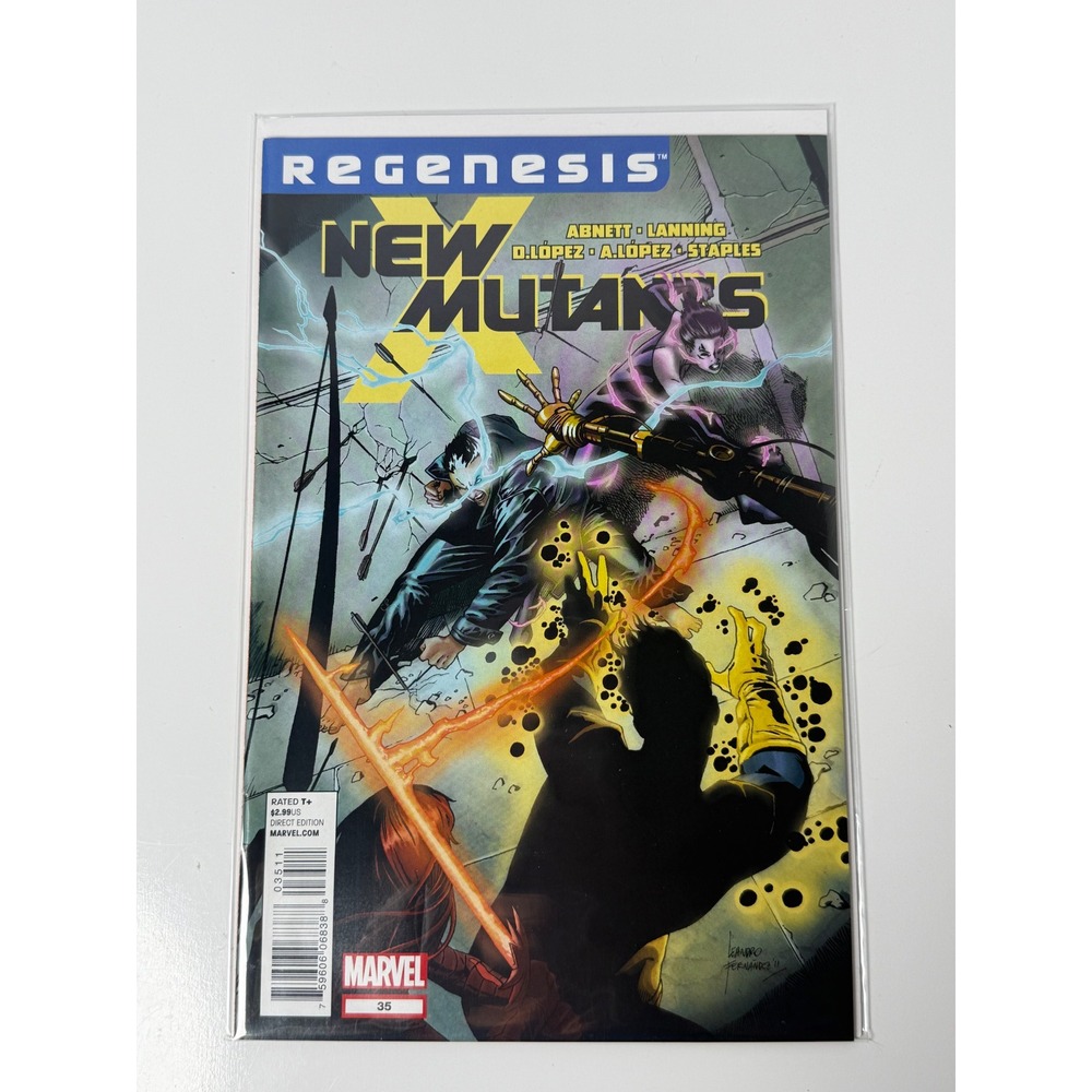 New Mutants #35 Regenesis Marvel Comics 2012 Abnett Lanning David Lopez X-Men